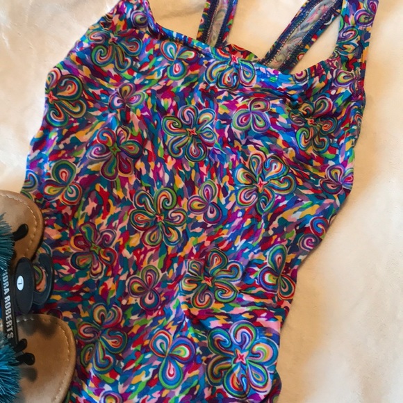 High Leg Racer Back One Piece Swimsuit💥3for$25 - Picture 2 of 7